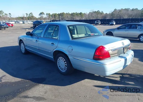 2007 Mercury Grand Marquis Ls из США, поврежденный, VIN 2MEFM75V47X617097